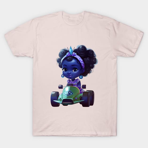 Go Kart Princess T-Shirt by RATED-BLACK